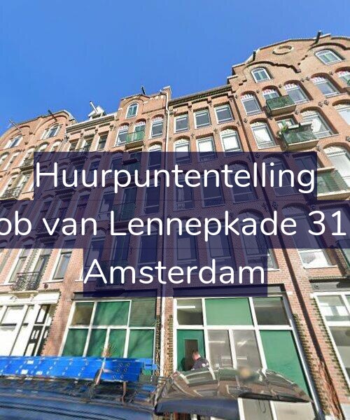 Foto gevel Huurpuntentelling voor Jacob van Lennepkade 316-F, Amsterdam