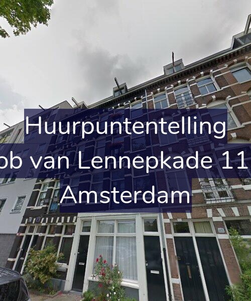 Foto gevel Huurpuntentelling voor Jacob van Lennepkade 115-3, Amsterdam