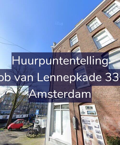 Foto gevel Huurpuntentelling voor Jacob van Lennepkade 336-2, Amsterdam
