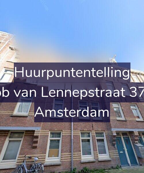 Foto gevel Huurpuntentelling voor Jacob van Lennepstraat 372-3, Amsterdam