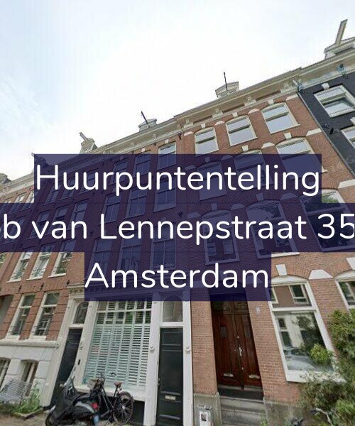 Foto gevel Huurpuntentelling voor Jacob van Lennepstraat 35-3A, Amsterdam