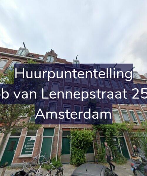 Foto gevel Huurpuntentelling voor Jacob van Lennepstraat 250-C, Amsterdam