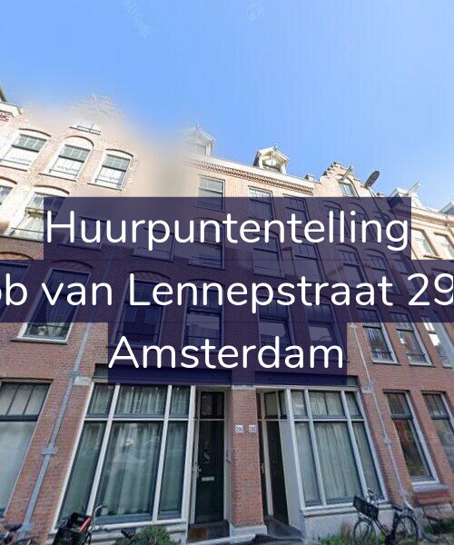 Foto gevel Huurpuntentelling voor Jacob van Lennepstraat 294-B, Amsterdam
