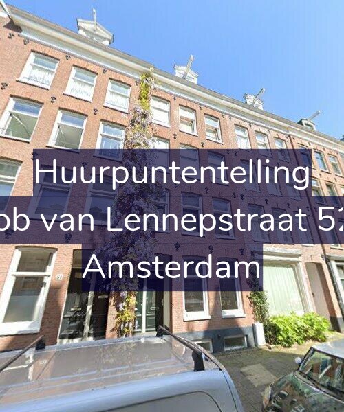 Foto gevel Huurpuntentelling voor Jacob van Lennepstraat 52-H, Amsterdam