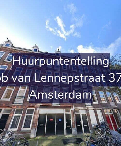 Foto gevel Huurpuntentelling voor Jacob van Lennepstraat 371-1, Amsterdam