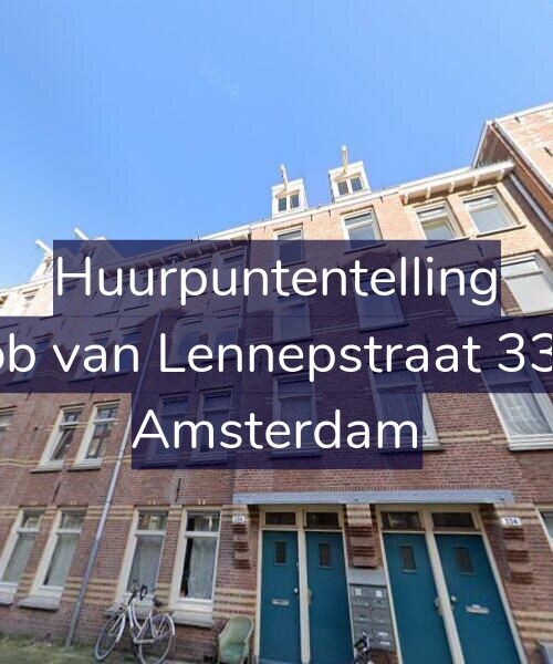 Foto gevel Huurpuntentelling voor Jacob van Lennepstraat 336-1, Amsterdam