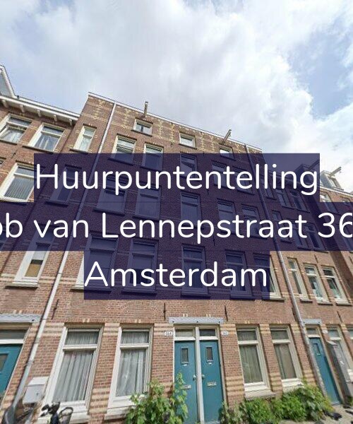 Foto gevel Huurpuntentelling voor Jacob van Lennepstraat 362-1, Amsterdam