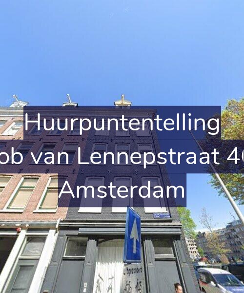 Foto gevel Huurpuntentelling voor Jacob van Lennepstraat 46-2, Amsterdam