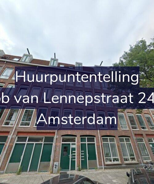 Foto gevel Huurpuntentelling voor Jacob van Lennepstraat 240-C, Amsterdam