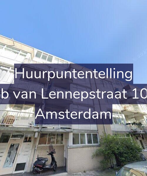 Foto gevel Huurpuntentelling voor Jacob van Lennepstraat 102-A, Amsterdam