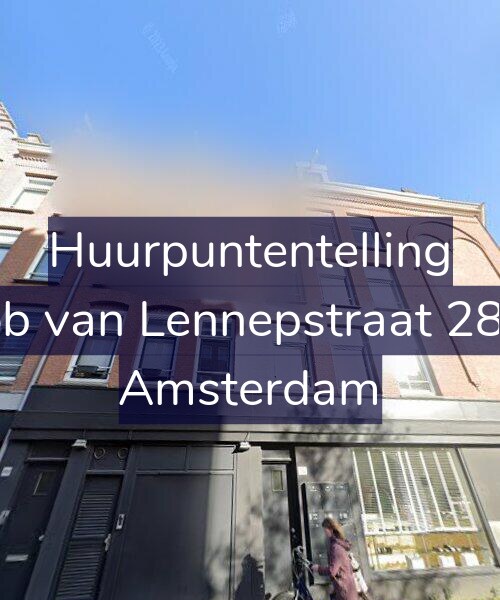 Foto gevel Huurpuntentelling voor Jacob van Lennepstraat 284-G, Amsterdam