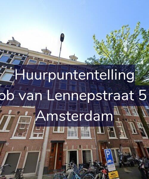 Foto gevel Huurpuntentelling voor Jacob van Lennepstraat 51-1, Amsterdam