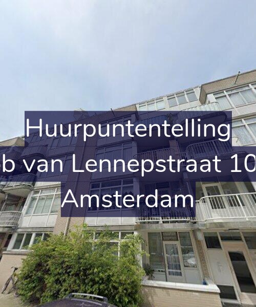 Foto gevel Huurpuntentelling voor Jacob van Lennepstraat 100-A, Amsterdam