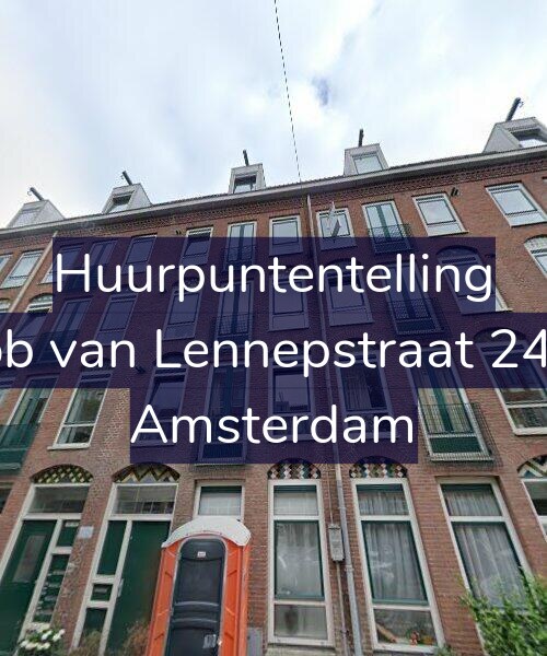 Foto gevel Huurpuntentelling voor Jacob van Lennepstraat 243-C, Amsterdam