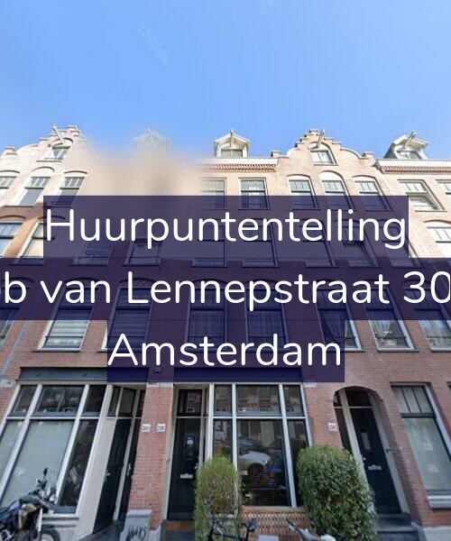Foto gevel Huurpuntentelling voor Jacob van Lennepstraat 300-D, Amsterdam