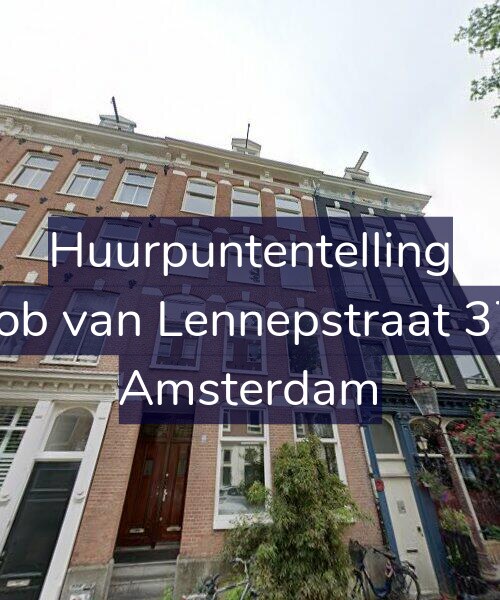Foto gevel Huurpuntentelling voor Jacob van Lennepstraat 37-4, Amsterdam