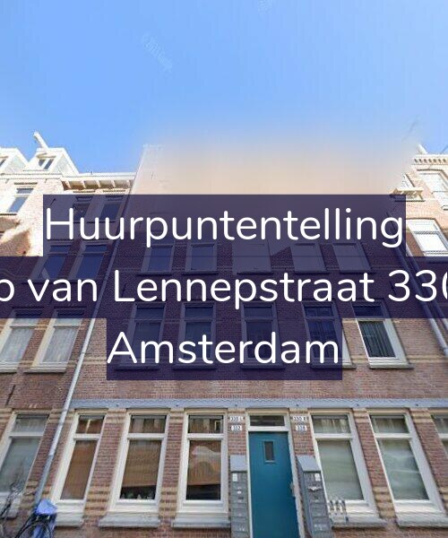 Foto gevel Huurpuntentelling voor Jacob van Lennepstraat 330-1R, Amsterdam