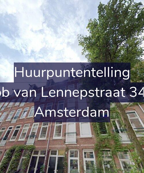 Foto gevel Huurpuntentelling voor Jacob van Lennepstraat 349-2, Amsterdam
