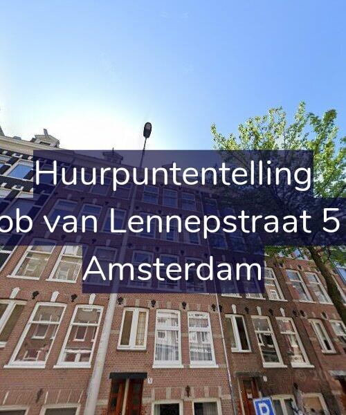 Foto gevel Huurpuntentelling voor Jacob van Lennepstraat 51-3, Amsterdam
