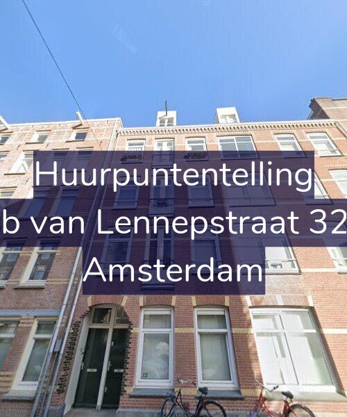 Foto gevel Huurpuntentelling voor Jacob van Lennepstraat 326-H, Amsterdam