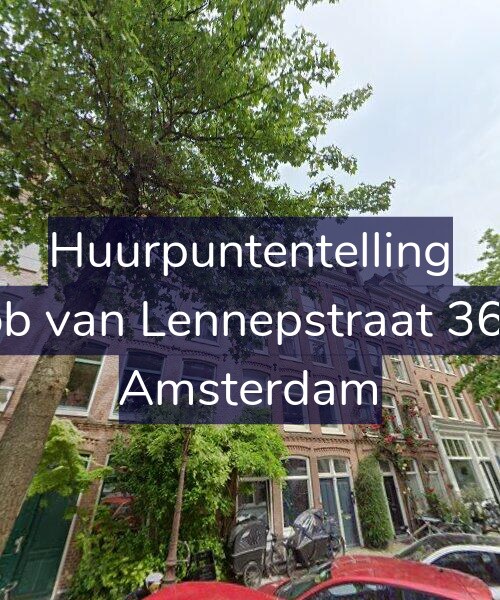 Foto gevel Huurpuntentelling voor Jacob van Lennepstraat 36-3V, Amsterdam