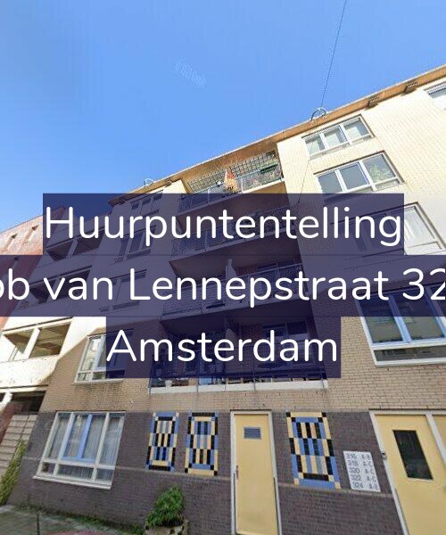 Foto gevel Huurpuntentelling voor Jacob van Lennepstraat 324-E, Amsterdam