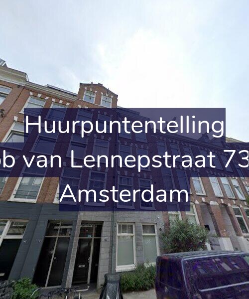 Foto gevel Huurpuntentelling voor Jacob van Lennepstraat 73-3V, Amsterdam