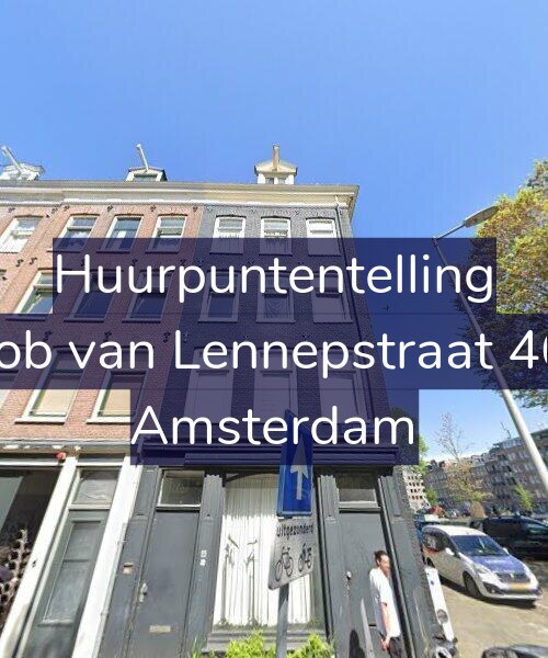 Foto gevel Huurpuntentelling voor Jacob van Lennepstraat 46-1, Amsterdam