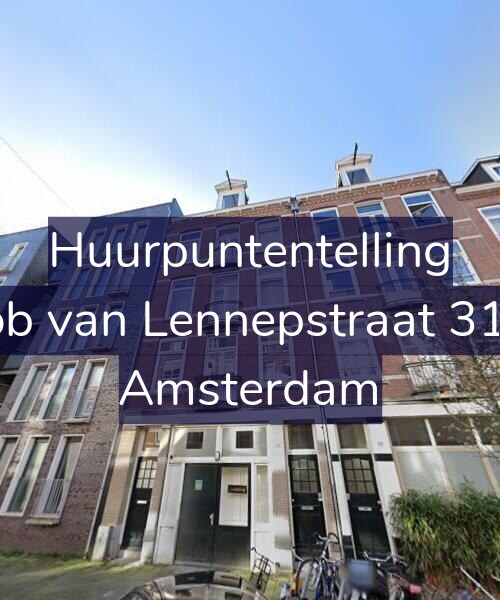 Foto gevel Huurpuntentelling voor Jacob van Lennepstraat 311-2, Amsterdam