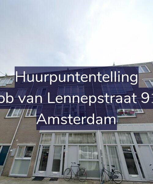 Foto gevel Huurpuntentelling voor Jacob van Lennepstraat 91-A, Amsterdam