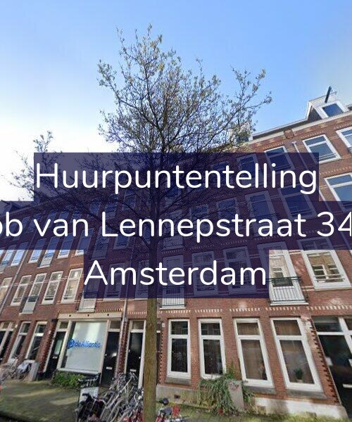 Foto gevel Huurpuntentelling voor Jacob van Lennepstraat 341-3, Amsterdam