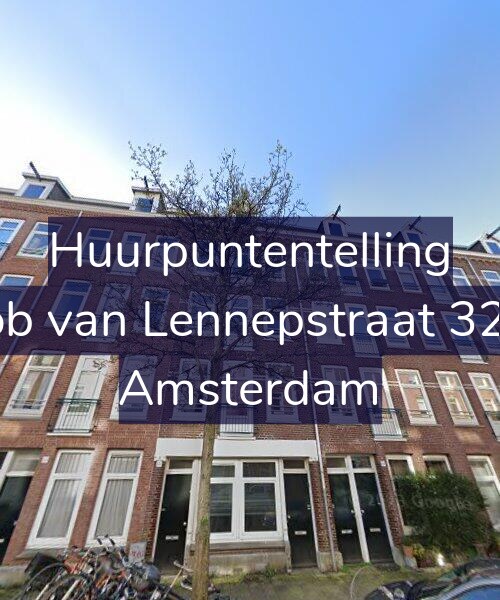 Foto gevel Huurpuntentelling voor Jacob van Lennepstraat 327-3, Amsterdam
