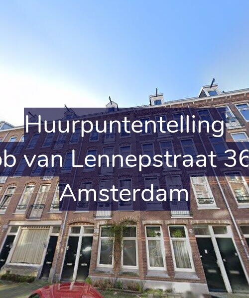 Foto gevel Huurpuntentelling voor Jacob van Lennepstraat 361-3, Amsterdam