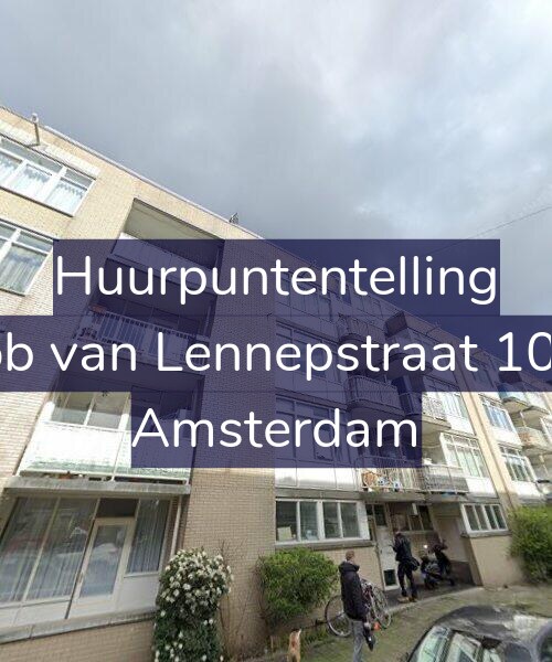 Foto gevel Huurpuntentelling voor Jacob van Lennepstraat 104-B, Amsterdam