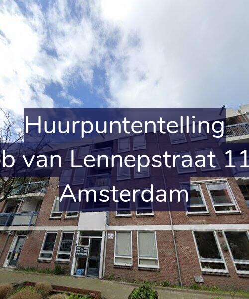 Foto gevel Huurpuntentelling voor Jacob van Lennepstraat 118-C, Amsterdam