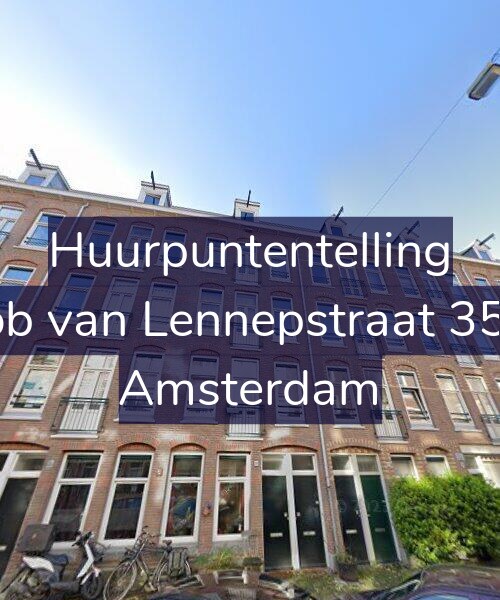 Foto gevel Huurpuntentelling voor Jacob van Lennepstraat 355-2, Amsterdam