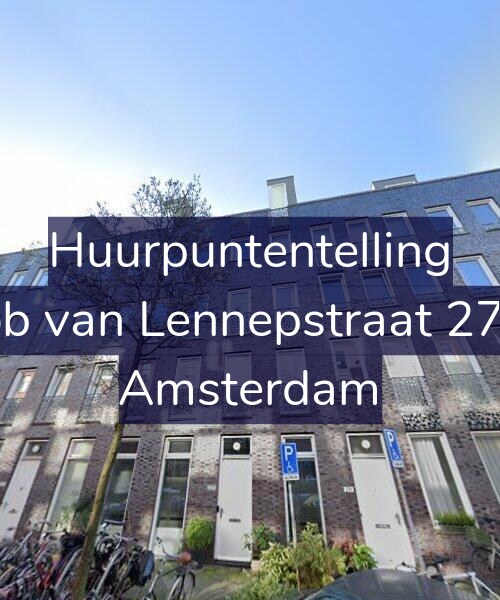 Foto gevel Huurpuntentelling voor Jacob van Lennepstraat 279-A, Amsterdam