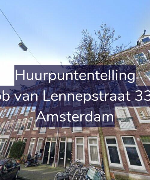 Foto gevel Huurpuntentelling voor Jacob van Lennepstraat 333-3, Amsterdam