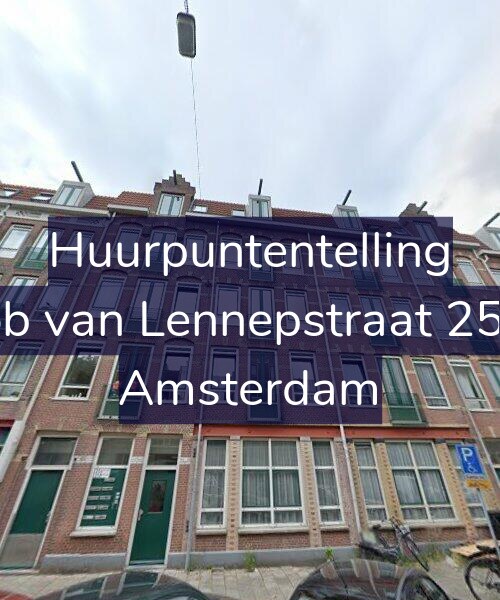 Foto gevel Huurpuntentelling voor Jacob van Lennepstraat 256-A, Amsterdam