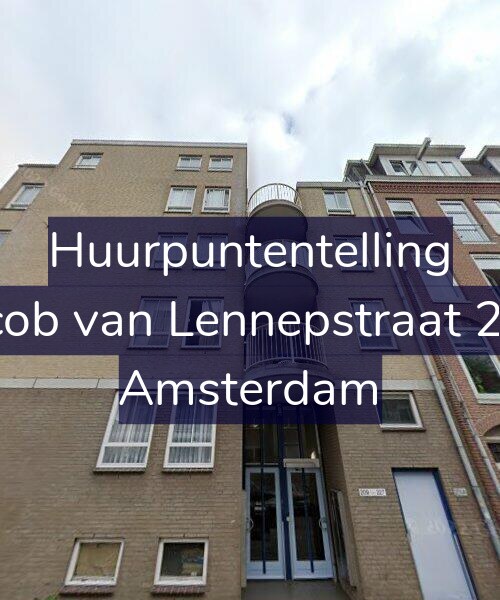 Foto gevel Huurpuntentelling voor Jacob van Lennepstraat 211, Amsterdam