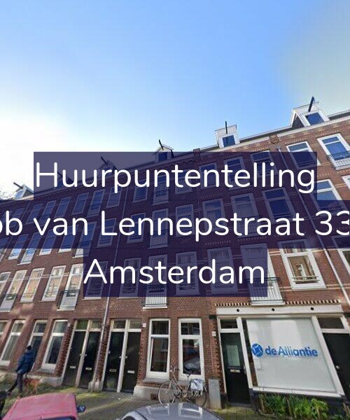 Foto gevel Huurpuntentelling voor Jacob van Lennepstraat 337-1, Amsterdam