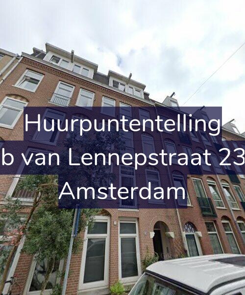 Foto gevel Huurpuntentelling voor Jacob van Lennepstraat 231-H, Amsterdam