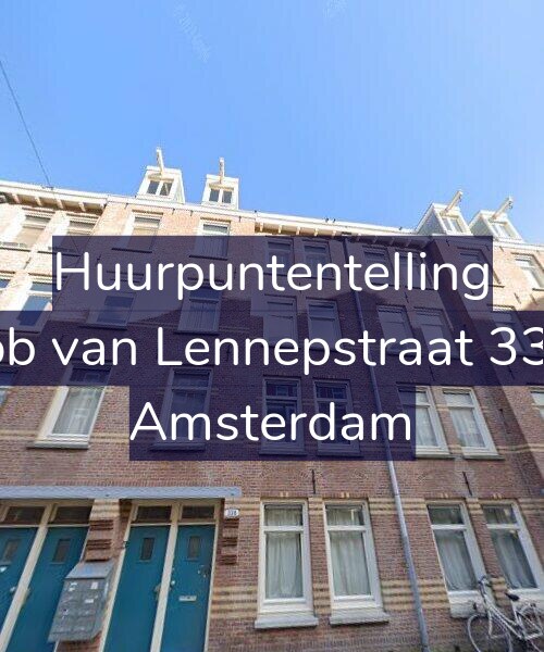 Foto gevel Huurpuntentelling voor Jacob van Lennepstraat 338-1, Amsterdam