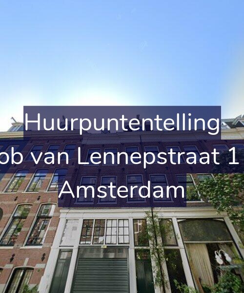 Foto gevel Huurpuntentelling voor Jacob van Lennepstraat 11-2, Amsterdam