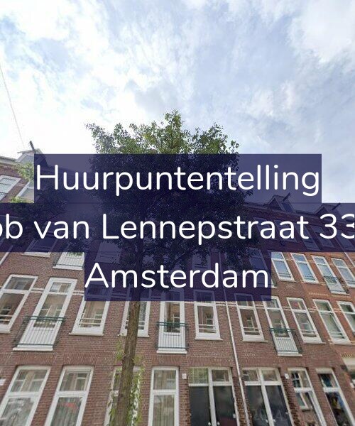 Foto gevel Huurpuntentelling voor Jacob van Lennepstraat 335-3, Amsterdam
