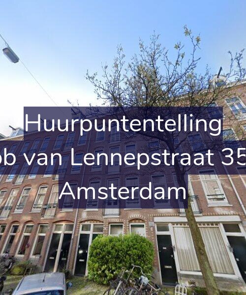 Foto gevel Huurpuntentelling voor Jacob van Lennepstraat 357-3, Amsterdam