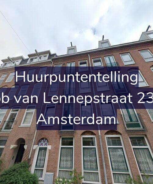 Foto gevel Huurpuntentelling voor Jacob van Lennepstraat 233-C, Amsterdam