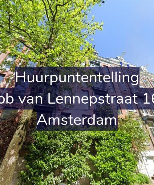 Foto gevel Huurpuntentelling voor Jacob van Lennepstraat 16-A, Amsterdam
