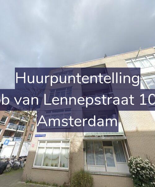 Foto gevel Huurpuntentelling voor Jacob van Lennepstraat 106-B, Amsterdam