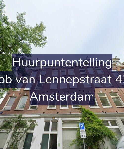 Foto gevel Huurpuntentelling voor Jacob van Lennepstraat 42-3, Amsterdam